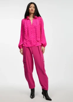 Blusa con lazo