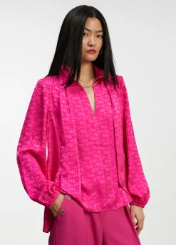 Blusa con lazo