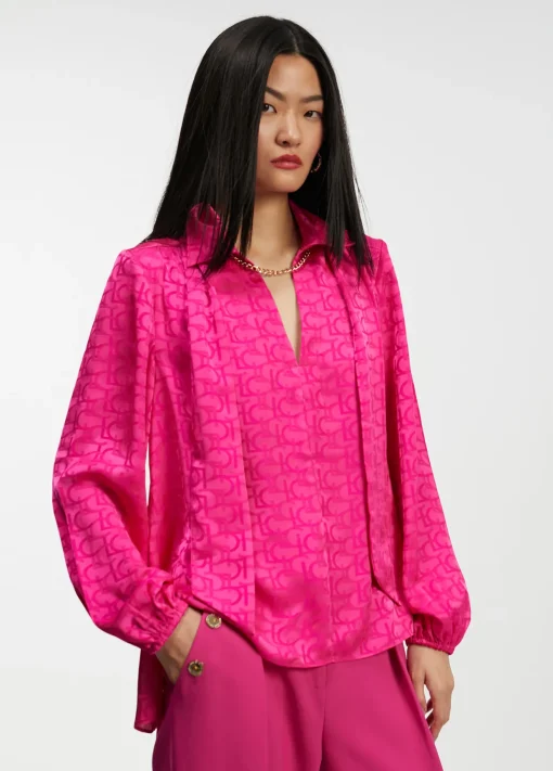 Blusa con lazo