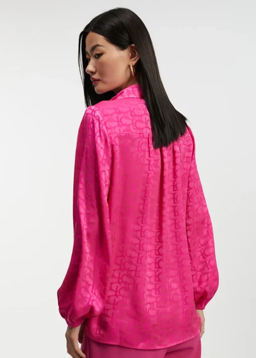 Blusa con lazo