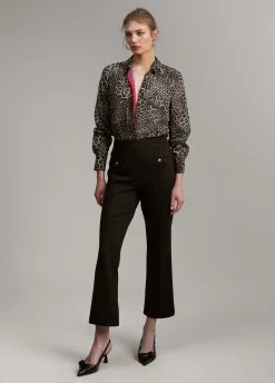 Blusa detalle contraste