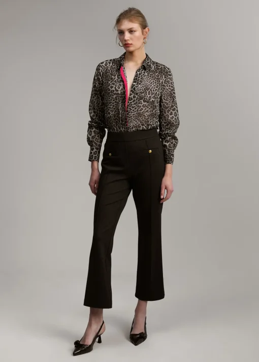 Blusa detalle contraste