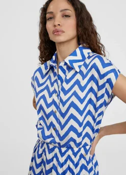 Blusa rayas zig zag