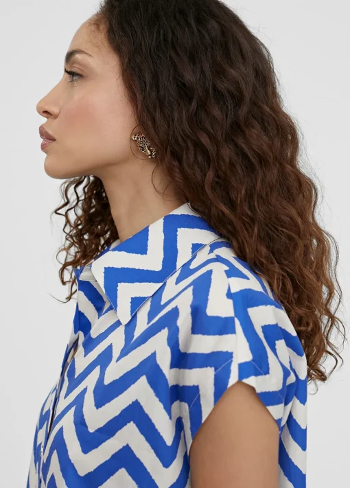 Blusa rayas zig zag