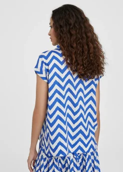 Blusa rayas zig zag