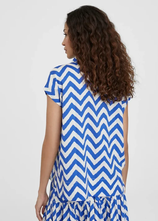 Blusa rayas zig zag