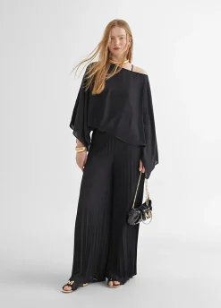 Blusa/capa satinada