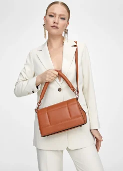 Bolso bandolera acolchada