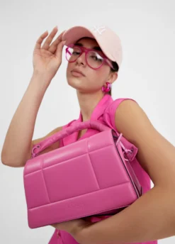 Bolso bandolera acolchada