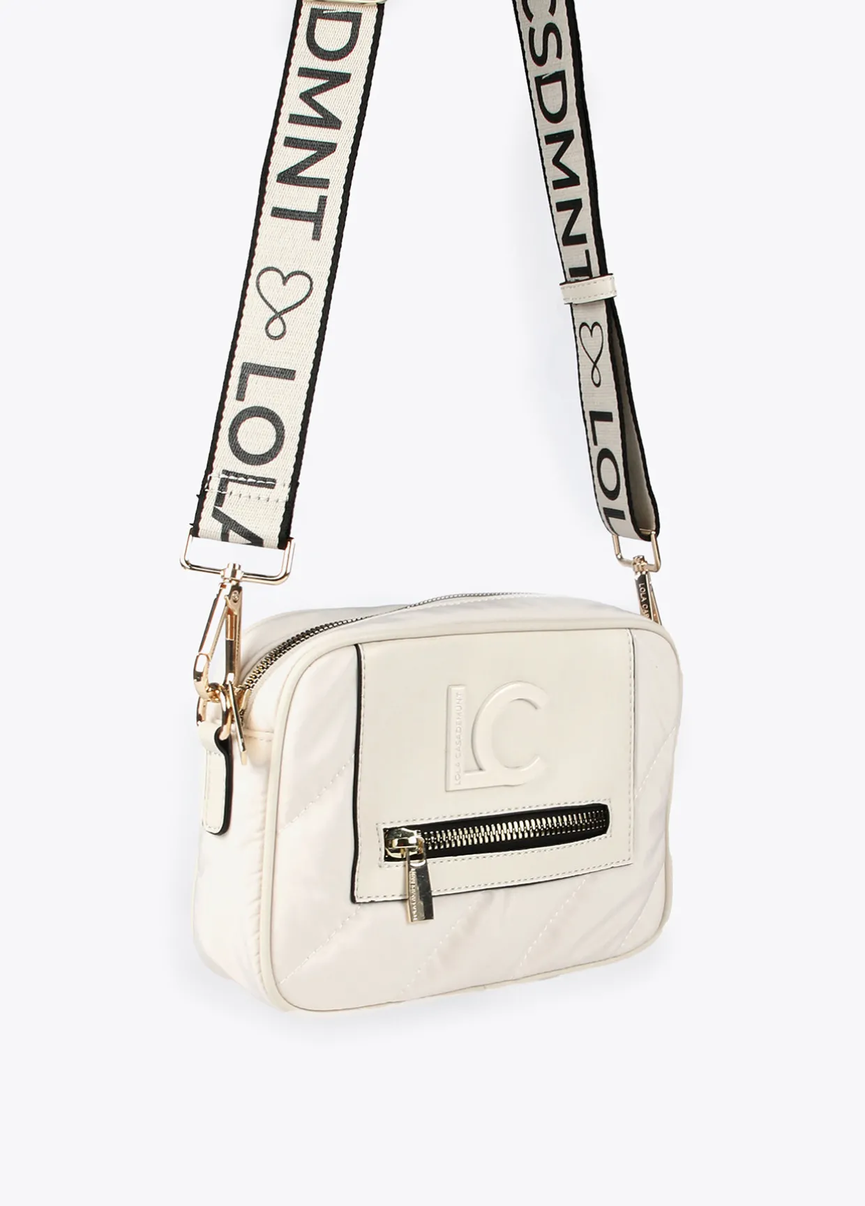 Bolso bandolera acolchado