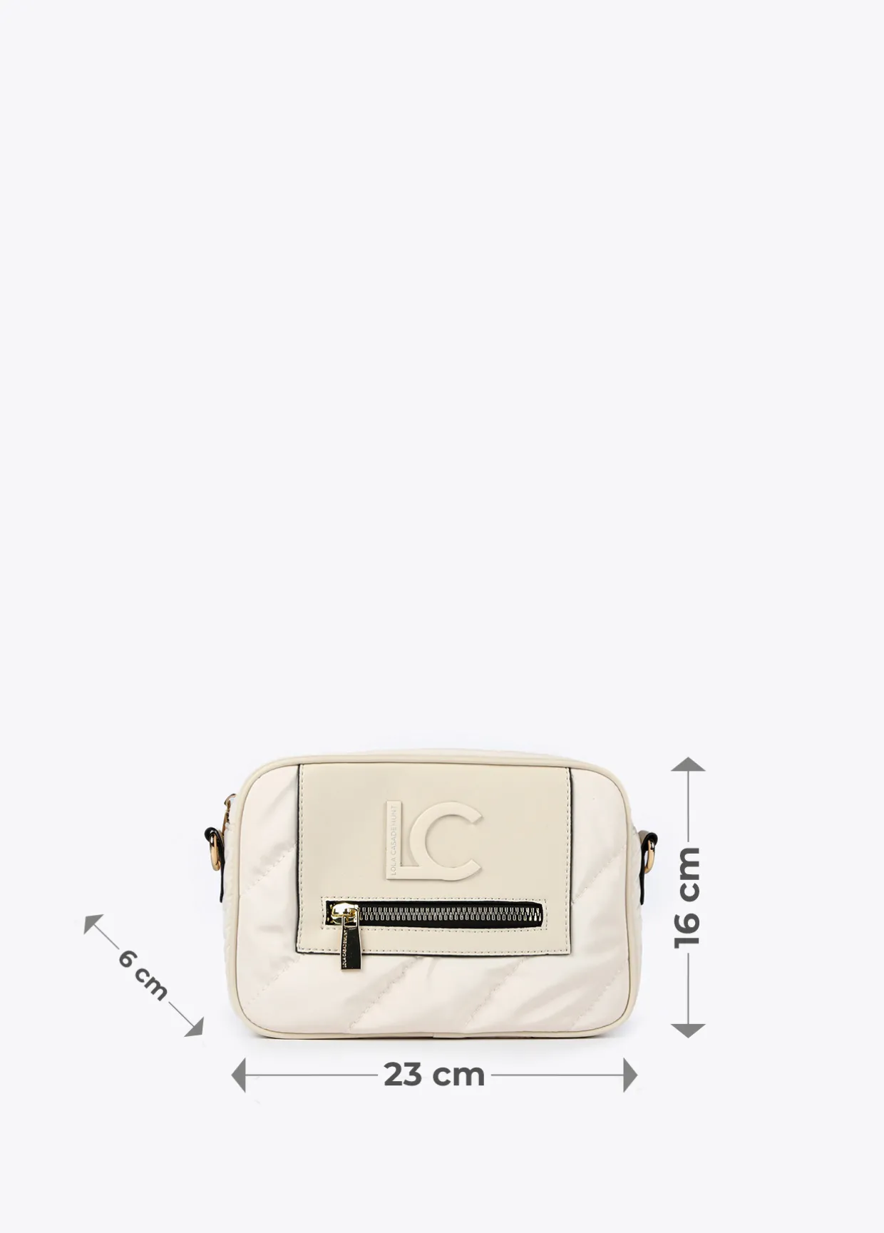 Bolso bandolera acolchado