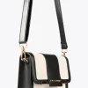 Bolso bandolera bicolor