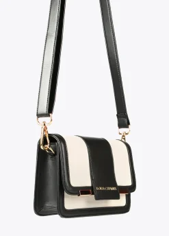 Bolso bandolera bicolor