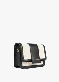 Bolso bandolera bicolor