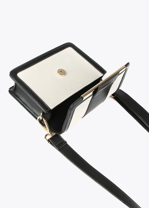 Bolso bandolera bicolor