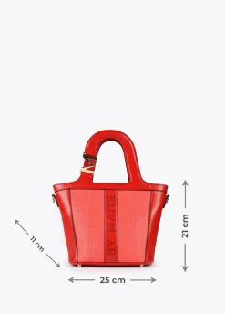 Bolso bandolera cesto