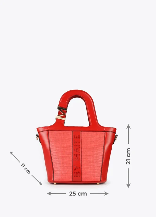 Bolso bandolera cesto