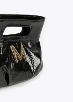 Bolso de mano con frunces