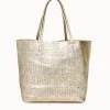 Bolso dorado shopper edición limitada - Lola Casademunt
