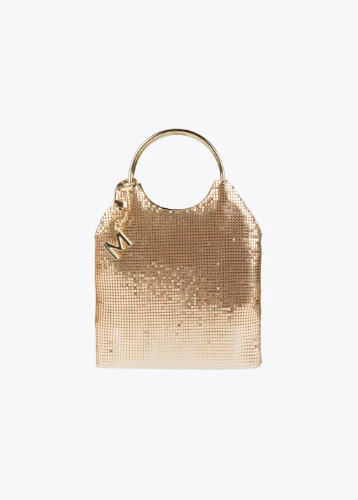 Bolso fiesta dorado
