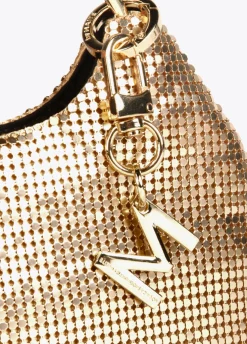 Bolso fiesta dorado