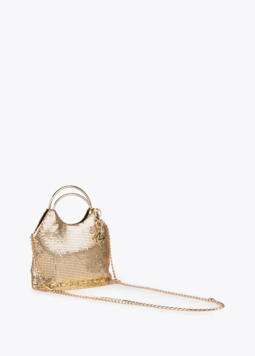 Bolso fiesta dorado