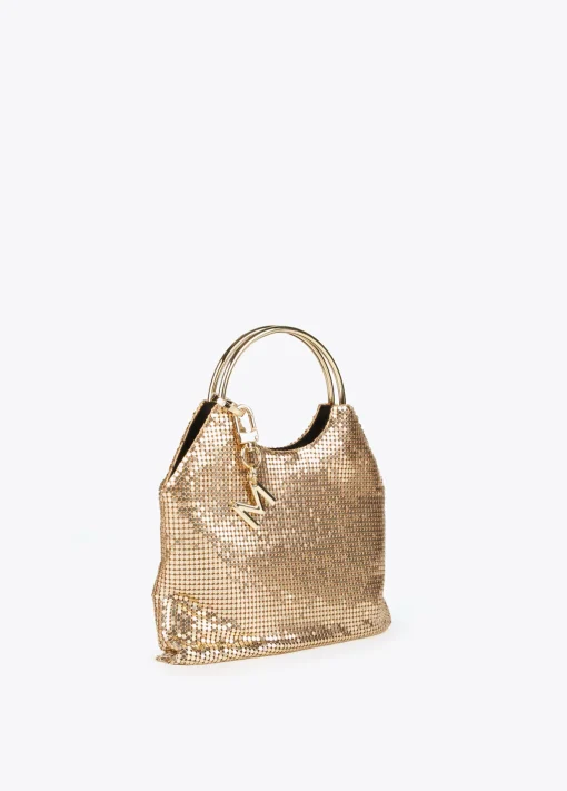 Bolso fiesta dorado