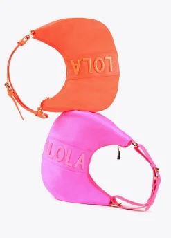 Bolso media luna fluor
