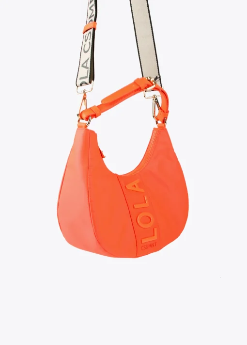 Bolso media luna fluor
