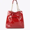 Bolso shopper brillante