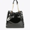 Bolso shopper brillante