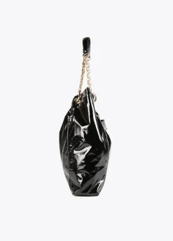Bolso shopper brillante