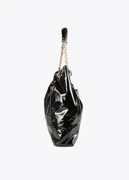 Bolso shopper brillante