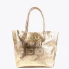 Bolso shopper metalizado