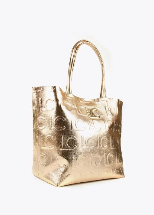 Bolso shopper metalizado