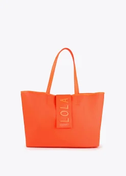Bolso shopper nylon fluor