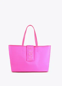 Bolso shopper nylon fluor