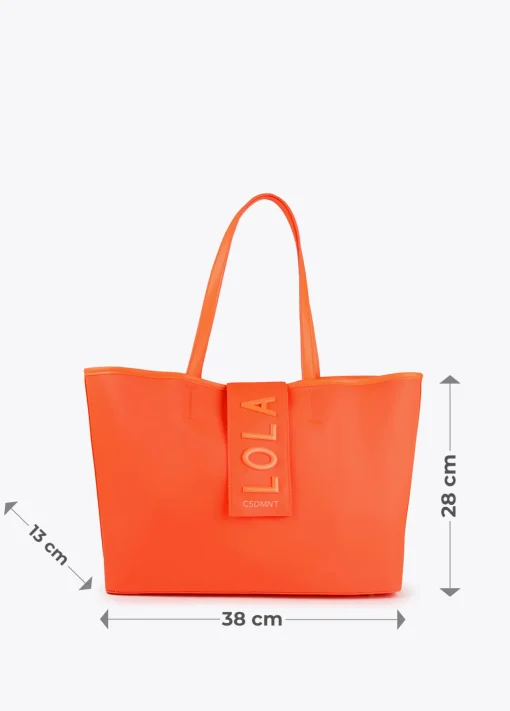 Bolso shopper nylon fluor
