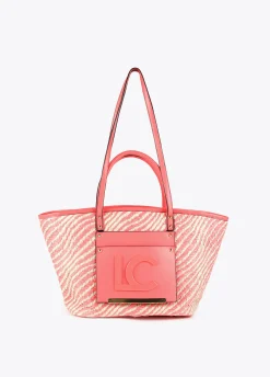 Bolso shopper tipo cesta
