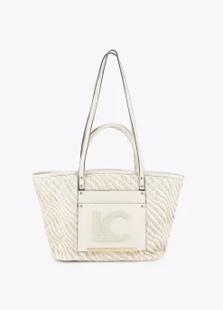 Bolso shopper tipo cesta