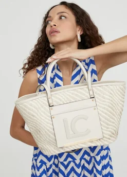 Bolso shopper tipo cesta
