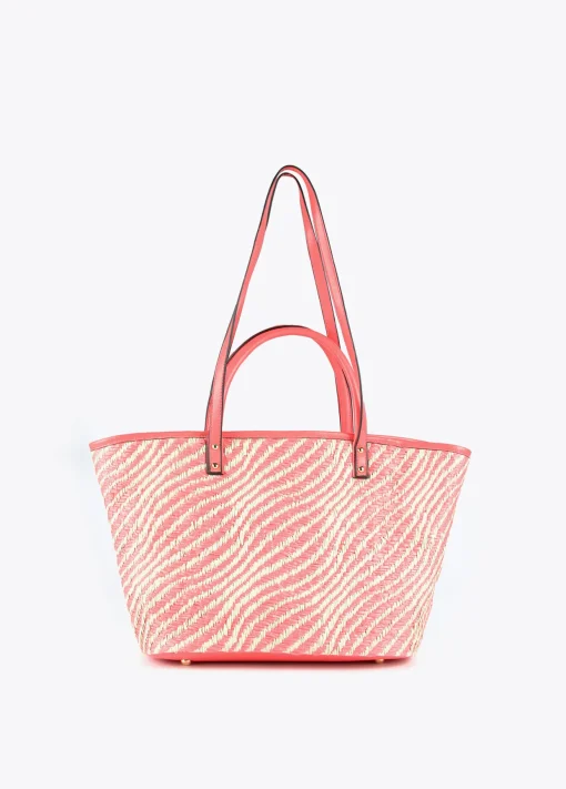 Bolso shopper tipo cesta