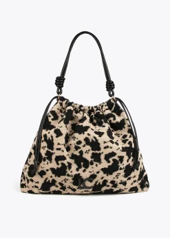 Bolso tejido animal