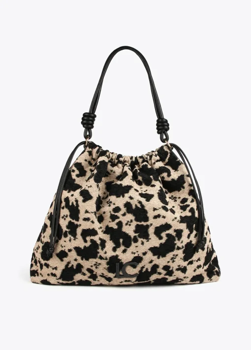 Bolso tejido animal