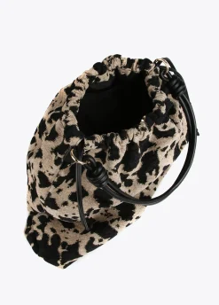 Bolso tejido animal