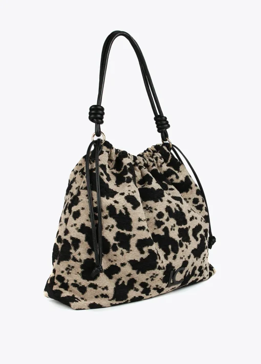 Bolso tejido animal