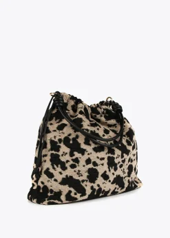 Bolso tejido animal