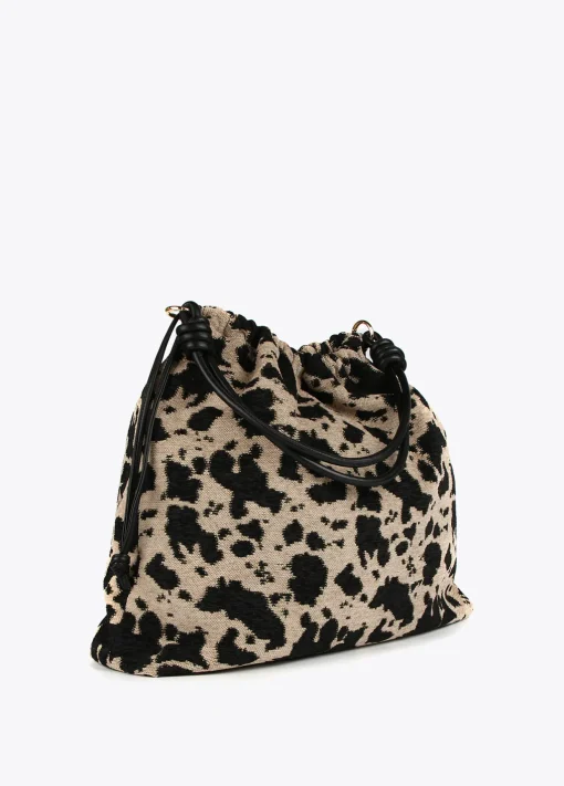Bolso tejido animal