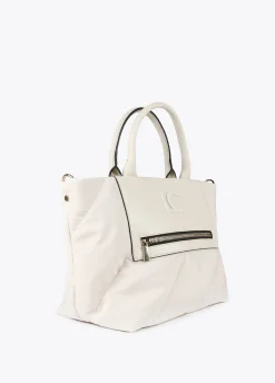 Bolso tipo shooper acolchado