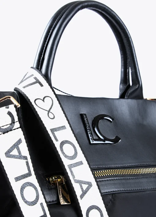 Bolso tipo shooper acolchado